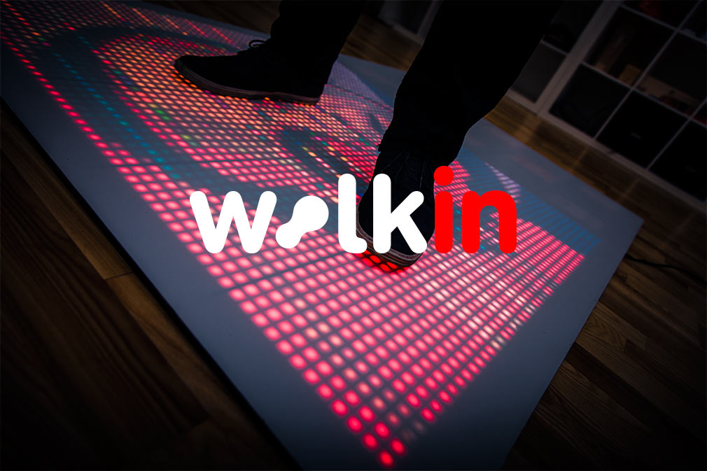 Interaktivní podlažka Walkin
